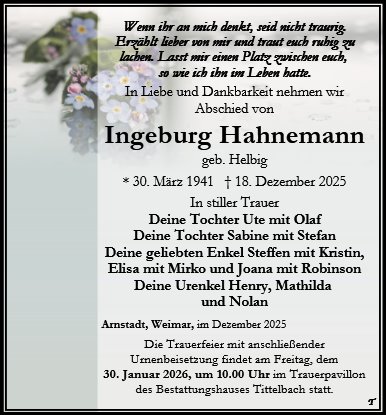 Ingeburg Hahnemann