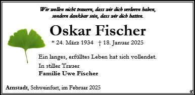 Oskar Fischer