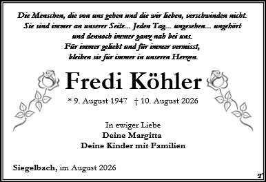 Fredi Köhler