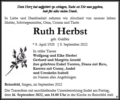 Ruth Herbst