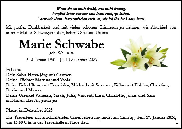 Marie Schwabe