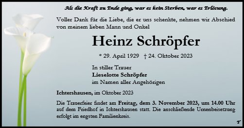 Heinz Schröpfer