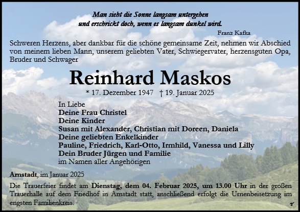 Reinhard Maskos