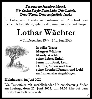 Lothar Wächter