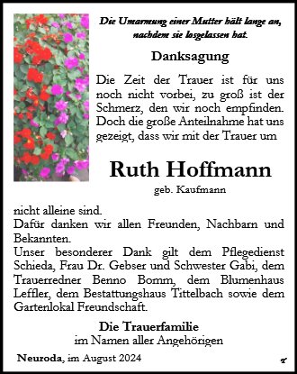 Ruth Hoffmann