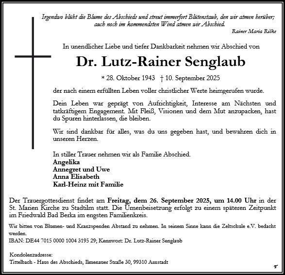 Lutz-Rainer Senglaub