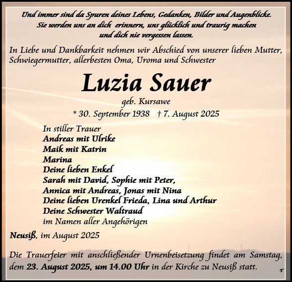 Luzia Sauer