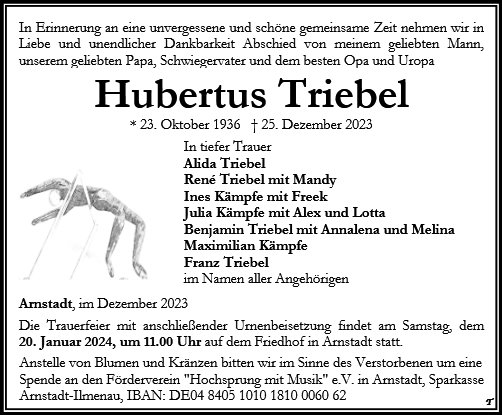 Hubertus Triebel