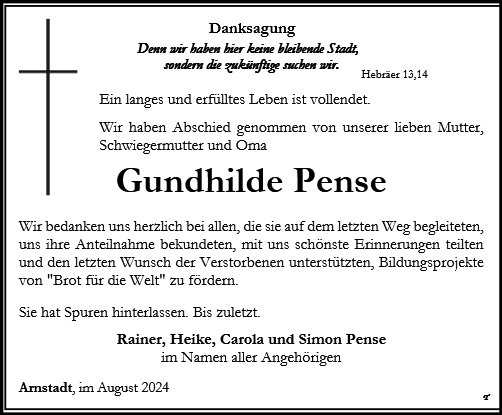 Gundhilde Pense