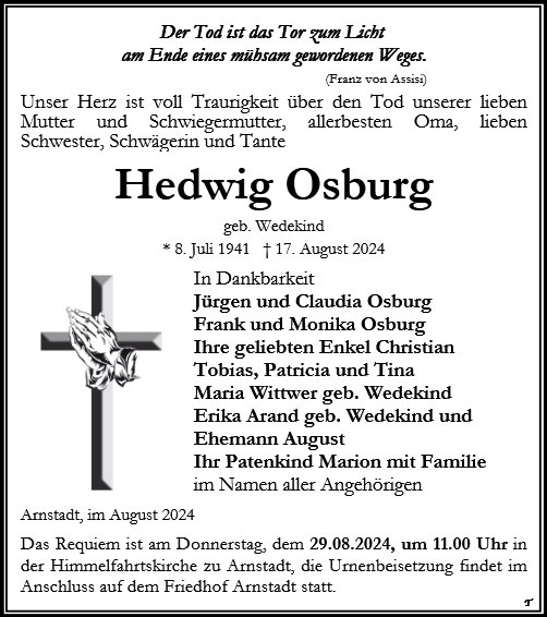 Hedwig Osburg