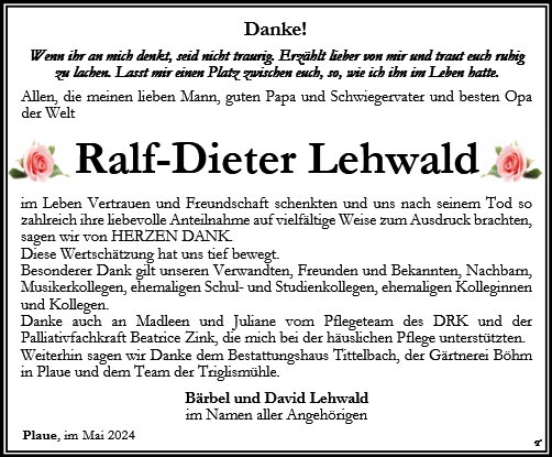 Ralf-Dieter Lehwald