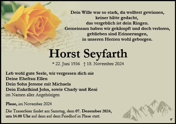 Horst Seyfarth