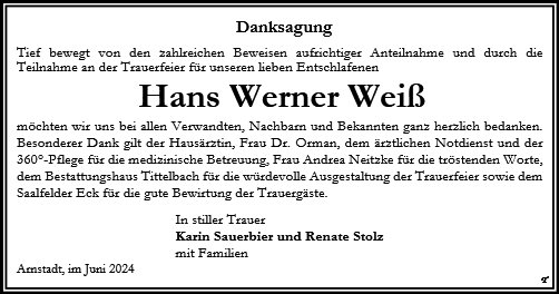 Werner Hans Weiß