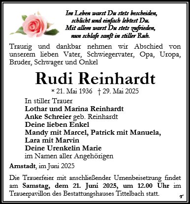 Rudi Reinhardt
