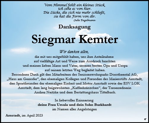 Siegmar Kemter