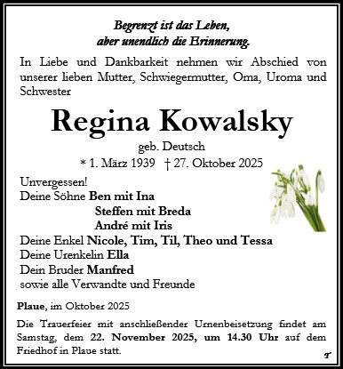 Regina Kowalsky