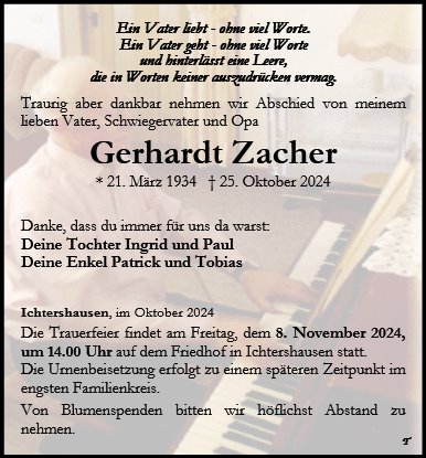 Gerhardt Zacher