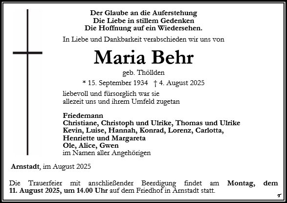 Maria Behr