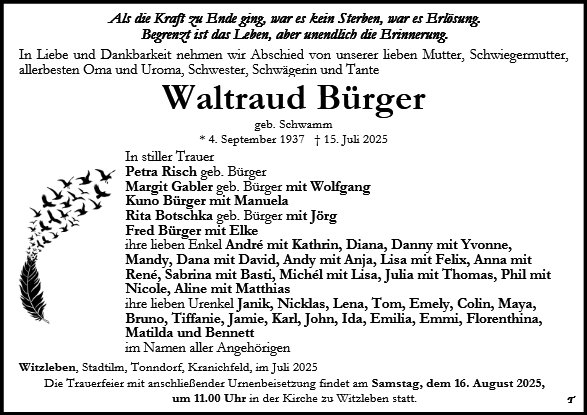 Waltraud Bürger
