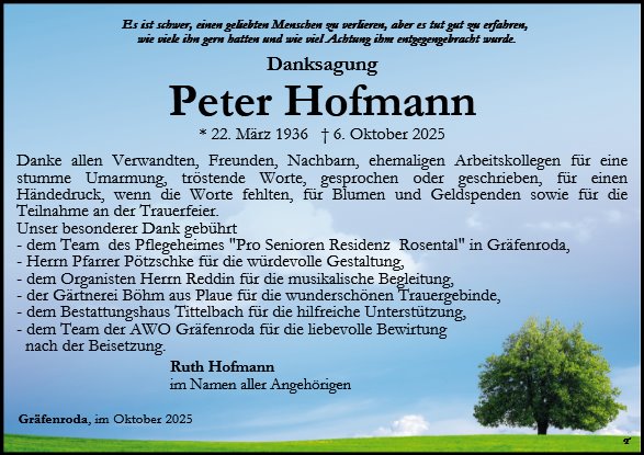 Peter Hofmann