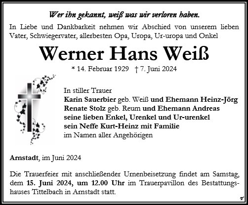 Werner Hans Weiß