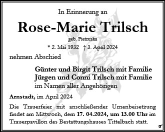 Rose-Marie Trilsch