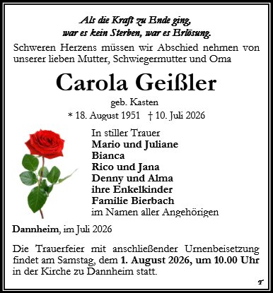 Carola Geißler