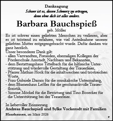 Barbara Bauchspieß