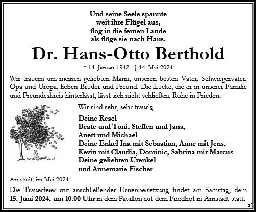 Hans Otto Berthold