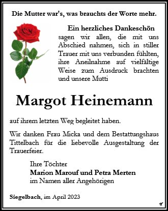 Margot Heinemann