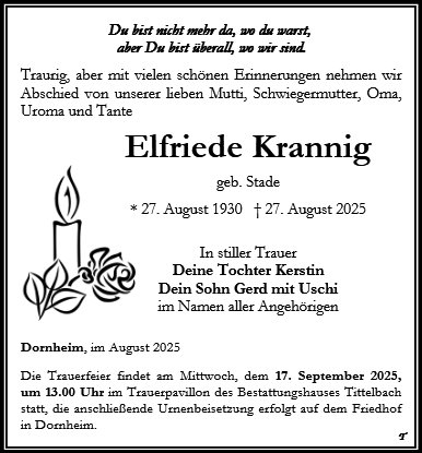 Elfriede Krannig