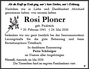 Rosemarie Ploner