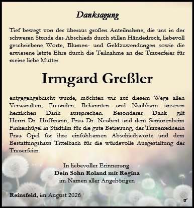 Irmgard Greßler