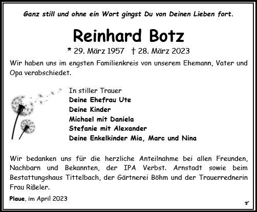 Reinhard Botz