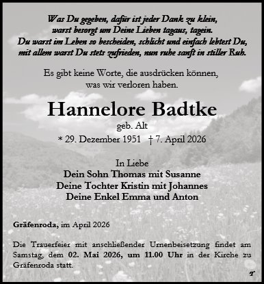 Hannelore Badtke