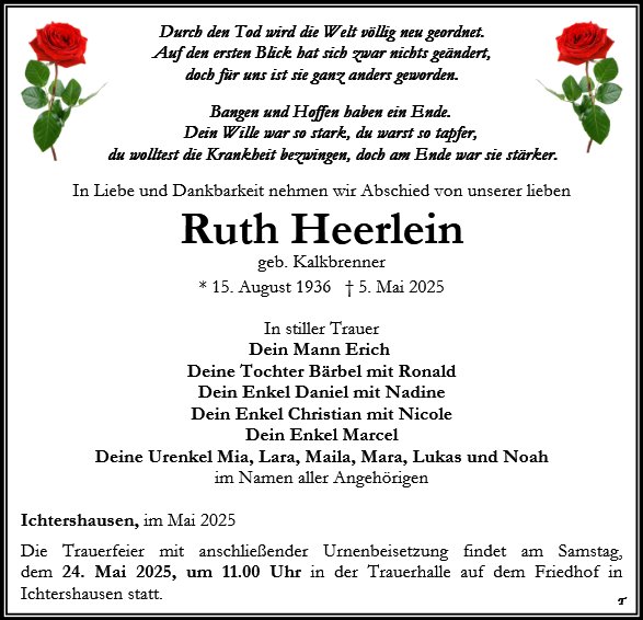 Ruth Heerlein