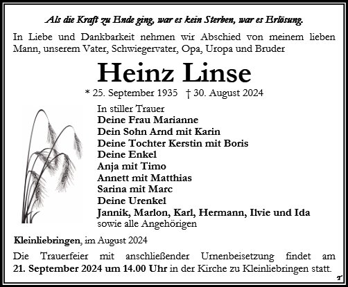 Heinz Linse