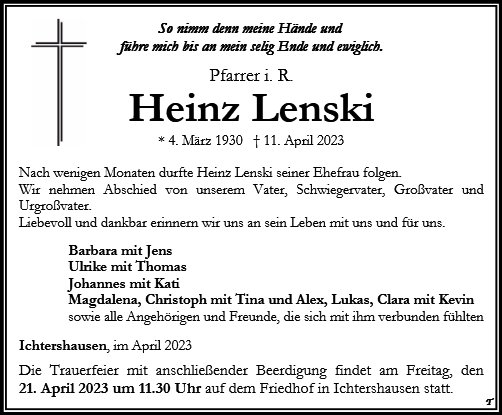 Heinz Lenski