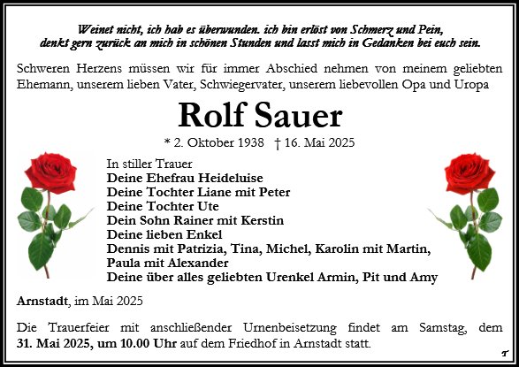 Rolf Sauer