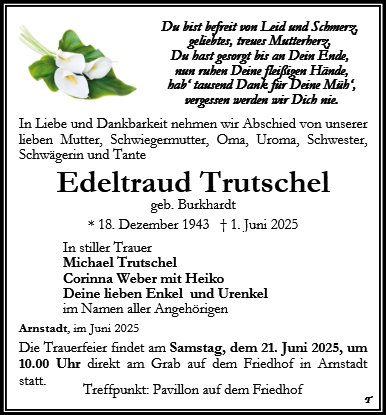Edeltraud Trutschel