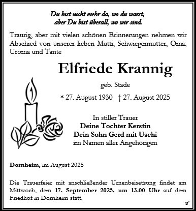 Elfriede Krannig