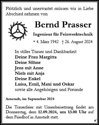 Bernd Prasser