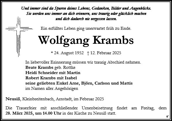 Wolfgang Krambs