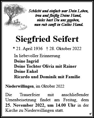 Siegfried Seifert