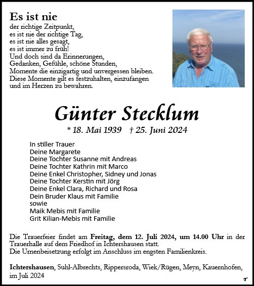 Günter Stecklum