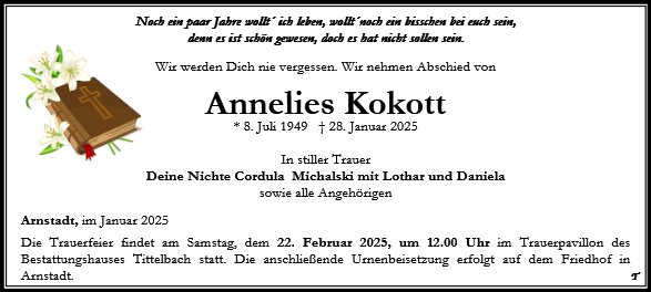 Annelies Kokott