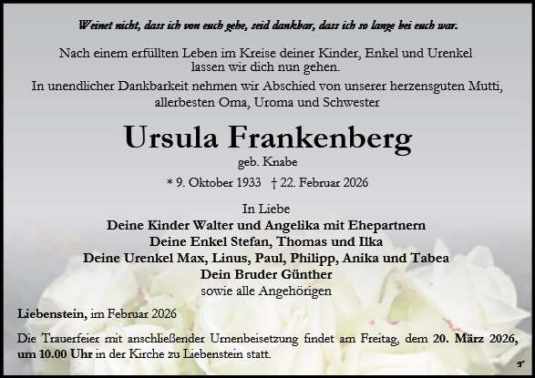 Ursula Frankenberg