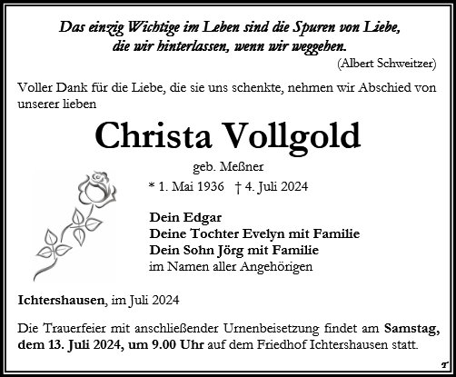 Christa Vollgold