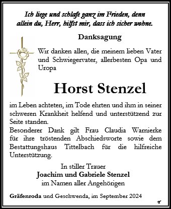 Horst Stenzel