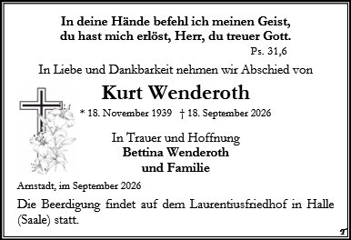 Kurt Wenderoth